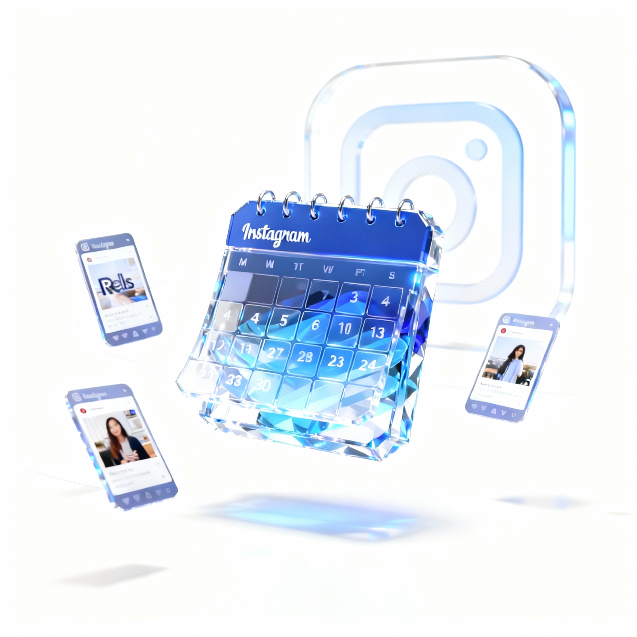 Calendario de contenidos para Instagram de Reflipa