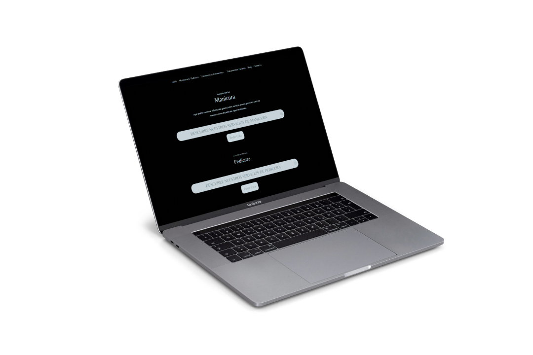 CTA's para reducir fricción - Diseño Web Reflipa para Centro de Estética