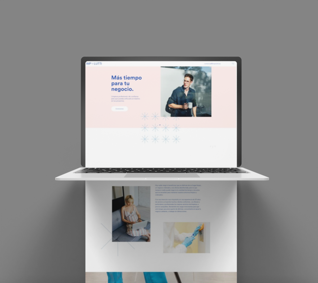Así era su web antes, no conversión, sin formulario visible, plugins obsoletos..- Reflipa